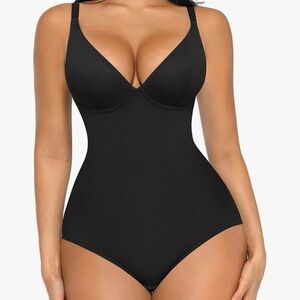 Black Shapewear Bodysuit